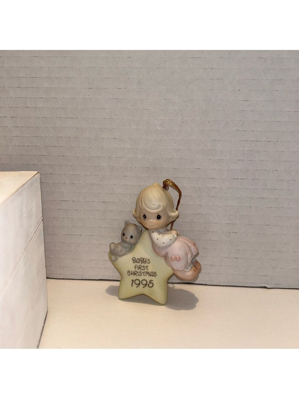 Precious Moments Baby’s 1st Christmas 1996 ornament